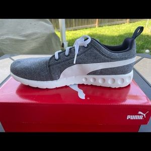 Puma Carson Runner Denim Men’s 10.5 Blue/White NIB
